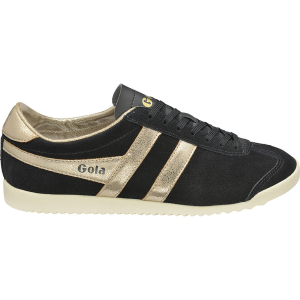 Gola Women's Bullet Mirror Sneakers | Black/Gold