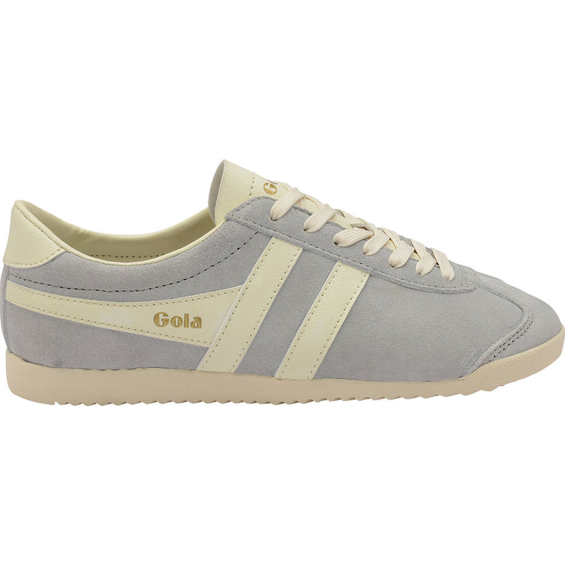 Gola Women's Bullet Suede Sneakers | Pale Grey/Off White