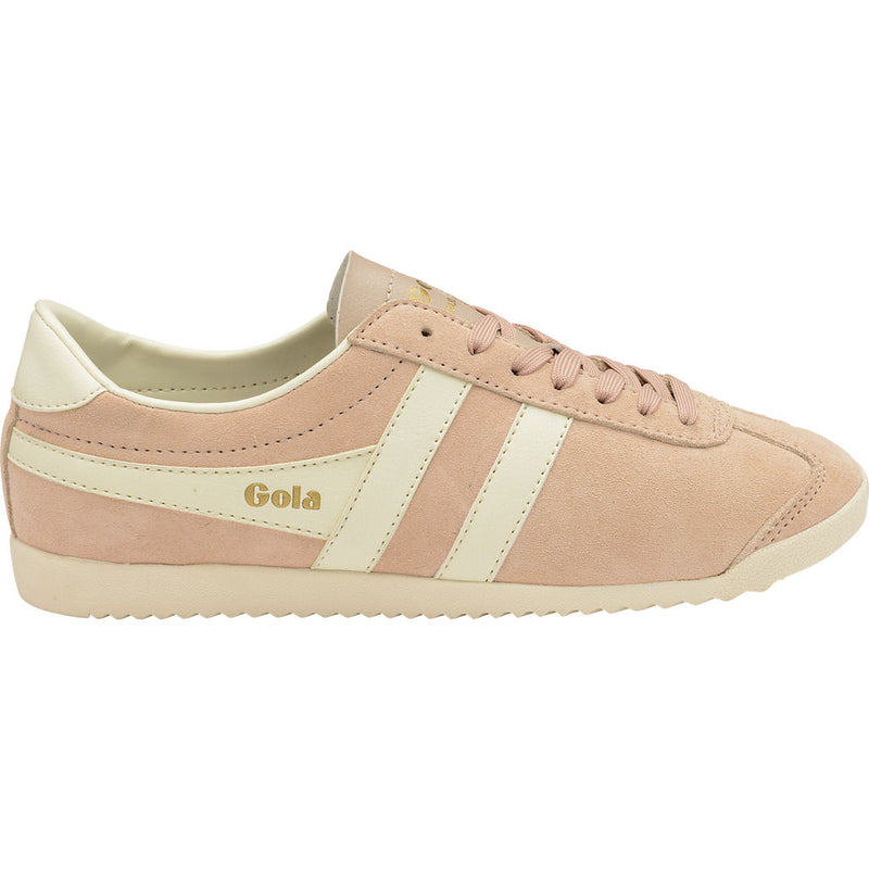 Gola Women's Bullet Suede Sneakers | Pale Pink/Off White