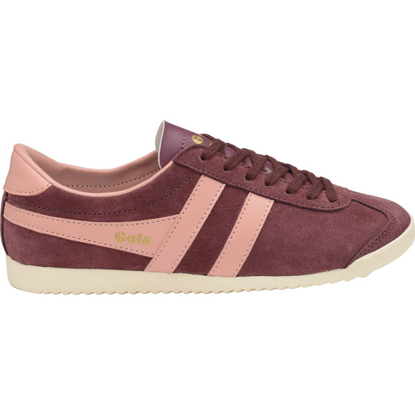 Gola Women's Bullet Suede Sneakers | Windsor Wine/Coral