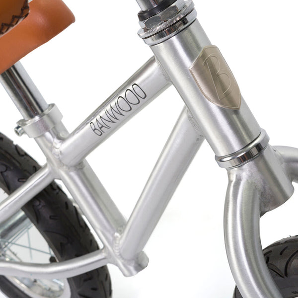 Banwood First Go! Kid's Balance Bike Special Edition | Chrome