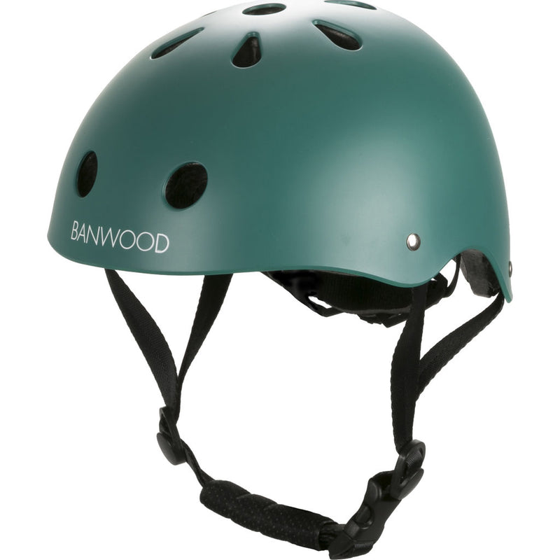 Banwood Kid's Helmet | Matte Dark Green- Bw-Helmet-Darkgreen