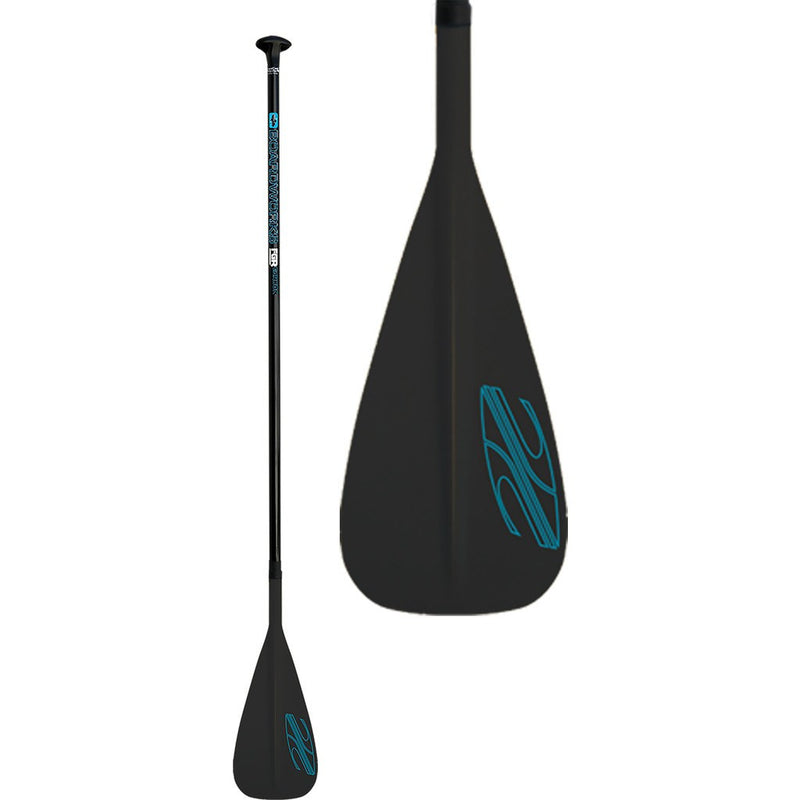 Boardworks Carbon FGR 2-Piece Adjustable Paddle | Black