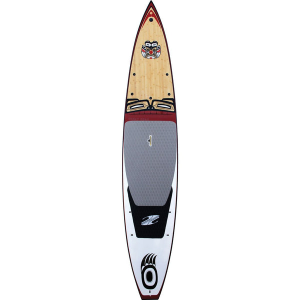 Boardworks Great Bear Stand-Up Paddle Board | Wood/Red