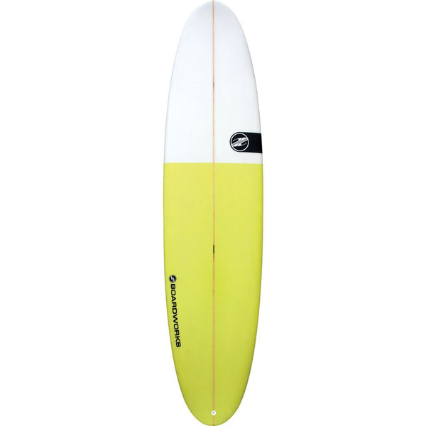 Boardworks The Mix 2 8'0" Surf Board | Light Grey/Lime