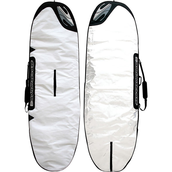 Boardworks 10'6"  Day Bag | Silver/White