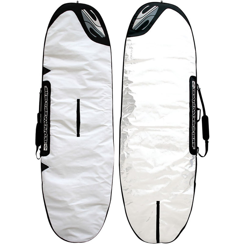 Boardworks 11'6" Day Bag | Silver/White