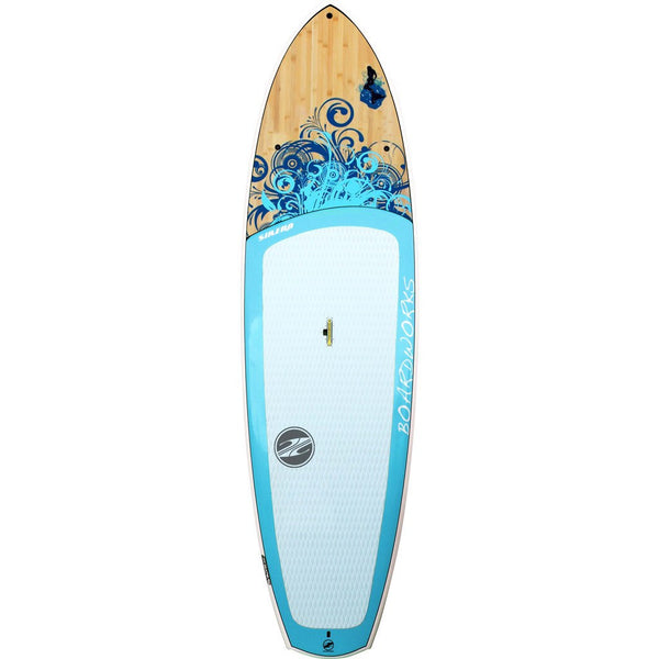 Boardworks Sirena 10'4" Surf Board | Wood/Blue