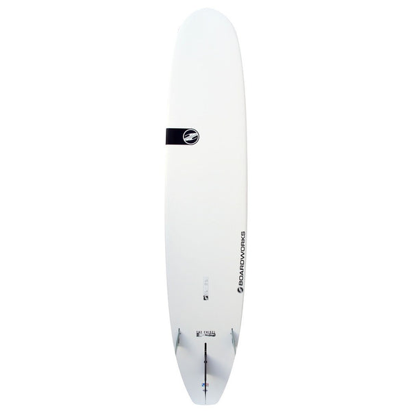 Boardworks Chisel 9'0" I-Shot Surf Board | White