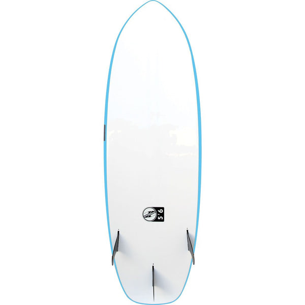Boardworks Froth 5'6" Surf Board | Powder/White