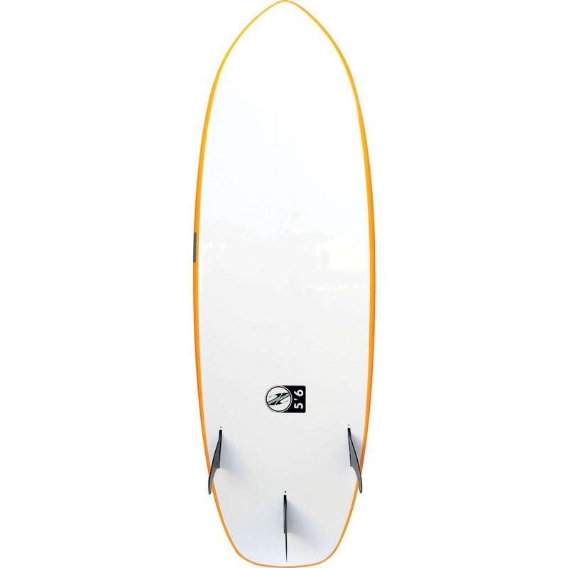 Boardworks Froth 5'6" Surf Board | Tang/White