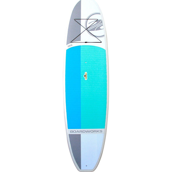 Boardworks Ruckus 10'6" Polycarb/Abs Surf Board | Blue/White
