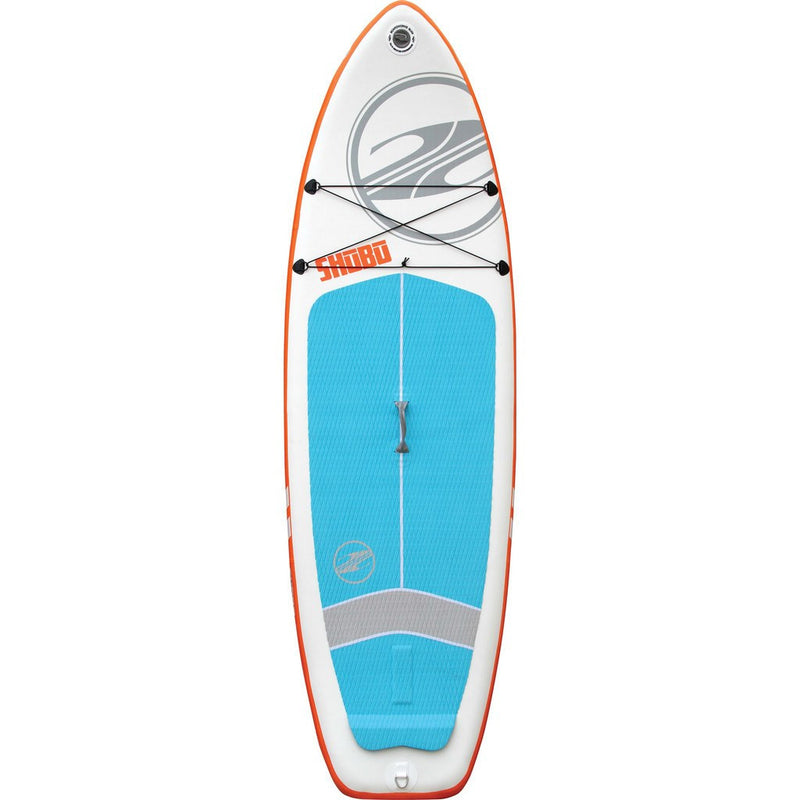 Boardworks Shubu 9'6" Inflatable Surf Board | White/Orange