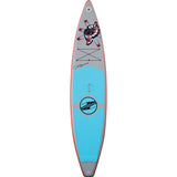 Boardworks SHUBU Raven 12'6" Inflatable Stand Up Paddle Board | Grey/Red/Blue