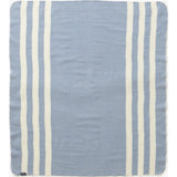 Faribault Baby Trapper Wool Blanket | Blue/Natural 8892 Baby 45x45