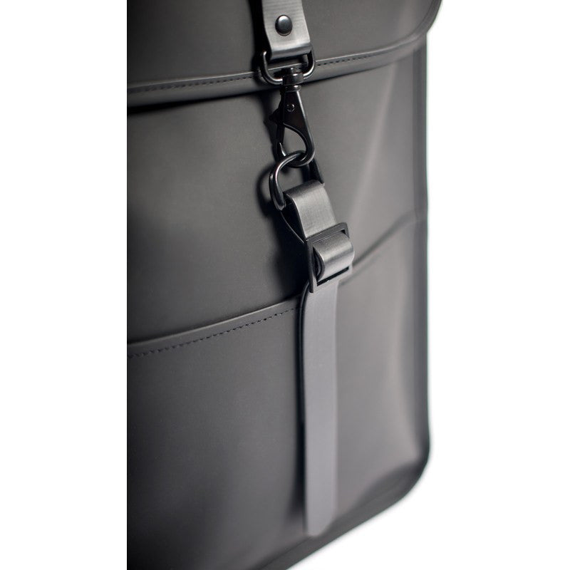 rains metallic backpack RAINS Backpack Black