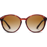 Shwood Bailey Acetate Sunglasses | Sangria & Ebony / Brown Fade Polarized WWAB2SEBB2P