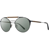 Shwood Bandon Sunglasses | Black & Walnut / G15-WTB3BWF