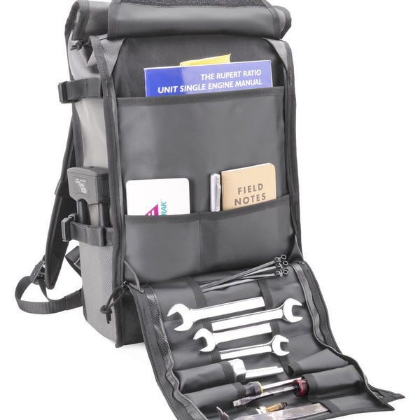Chrome Motor Barrage Backpack | Motor Grey