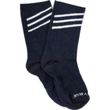 United By Blue Bartrams Socks | Navy Slant LRG 00A-1BS-NV4