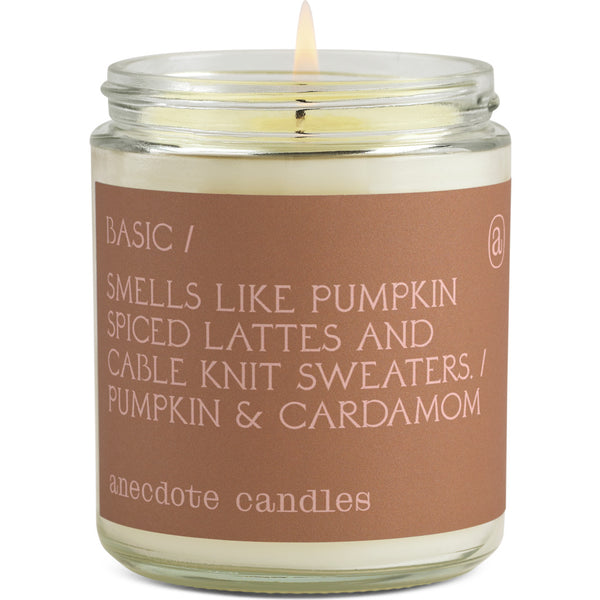Anecdote Candles Fall Favorites Glass Jar Candle