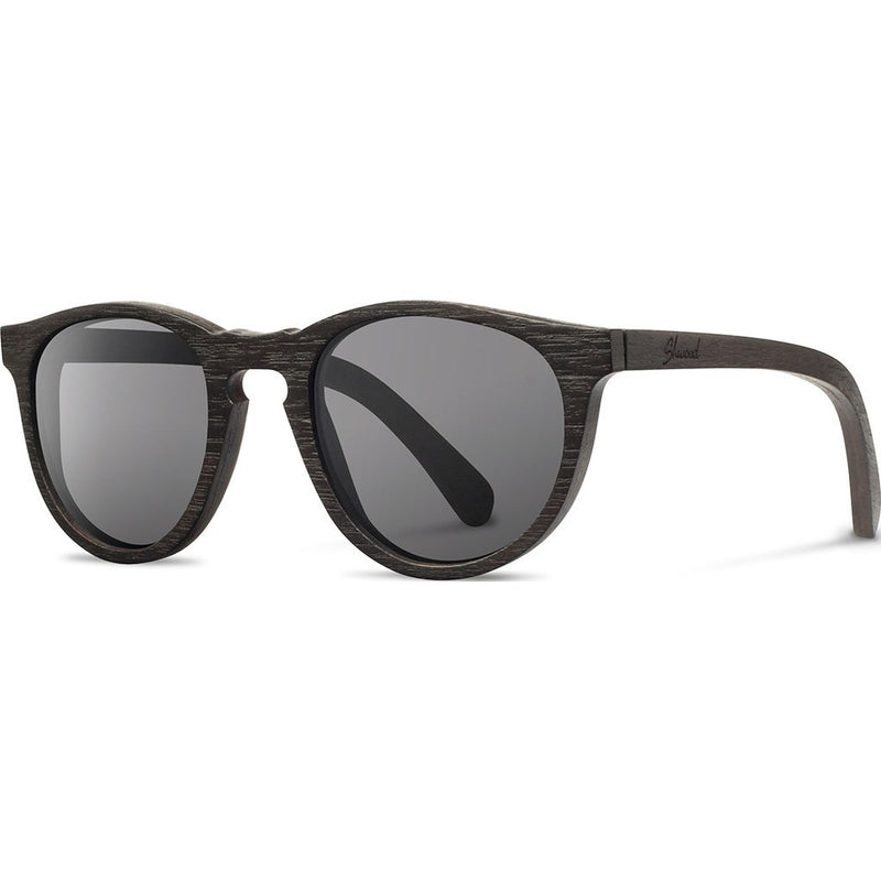 Shwood Belmont Original Sunglasses | Distressed Dark Walnut / Grey WOBDDWG