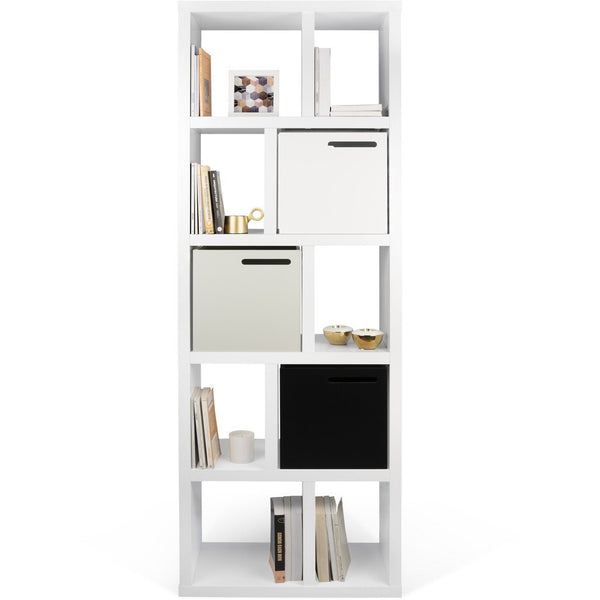 TemaHome Berlin 5 Levels Bookcase 70 Cm | Pure White 118999-BERLIN570