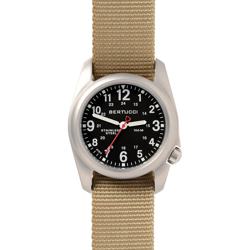 Bertucci A-2S Field Watch | Black/Khaki