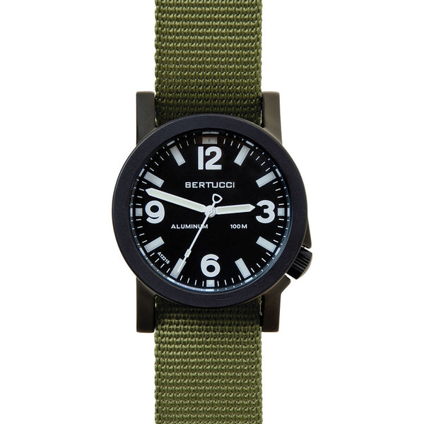 Bertucci A-6A Experior Field Watch | Black/Forest 16501