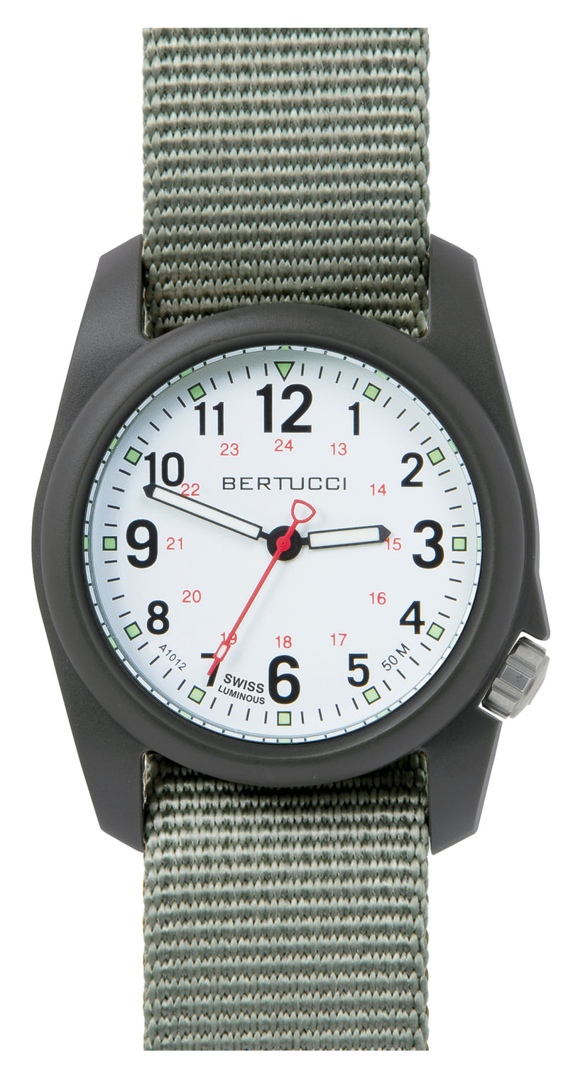 Bertucci DX3 Field Watch | White/Forest