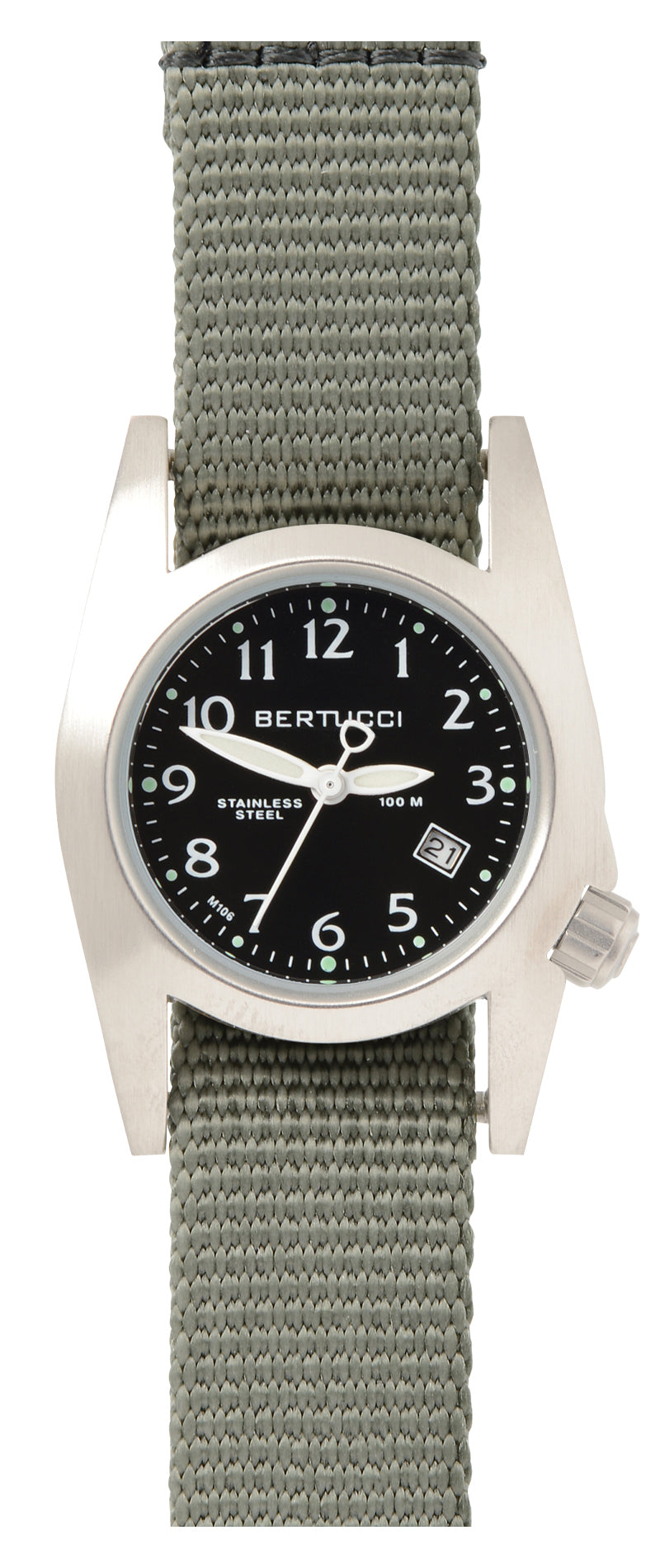 Bertucci M-1S Women's Field Watch Black/Defender Drab – Sportique