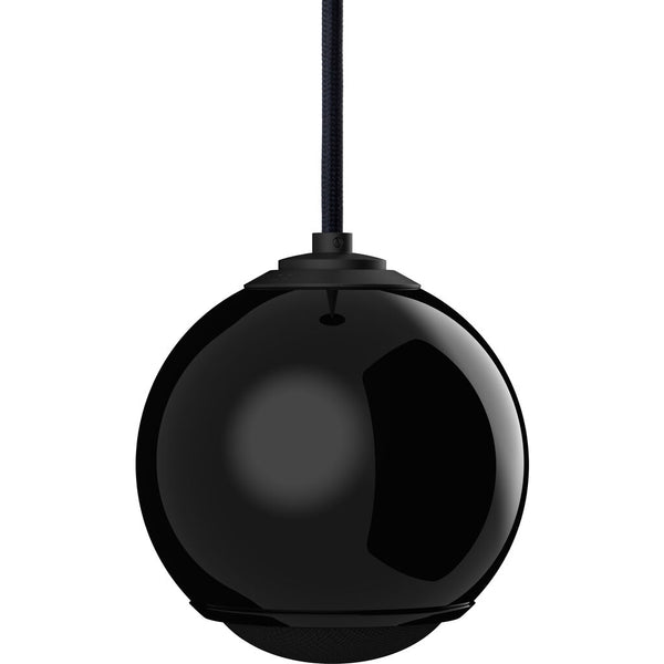 Gallo Acoustics A'diva Single Droplet Speaker  | Gloss Black/Black Cable