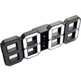 Kibardin White & White Clock Black Edition | White/Black