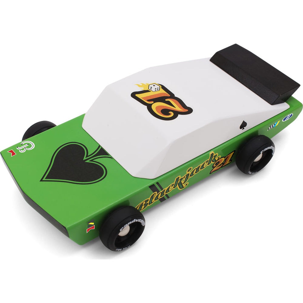 Candylab Blackjack Vintage Race Car Green M1101 – Sportique