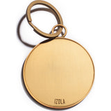Izola Press Onward Key Chain | Gold 16004