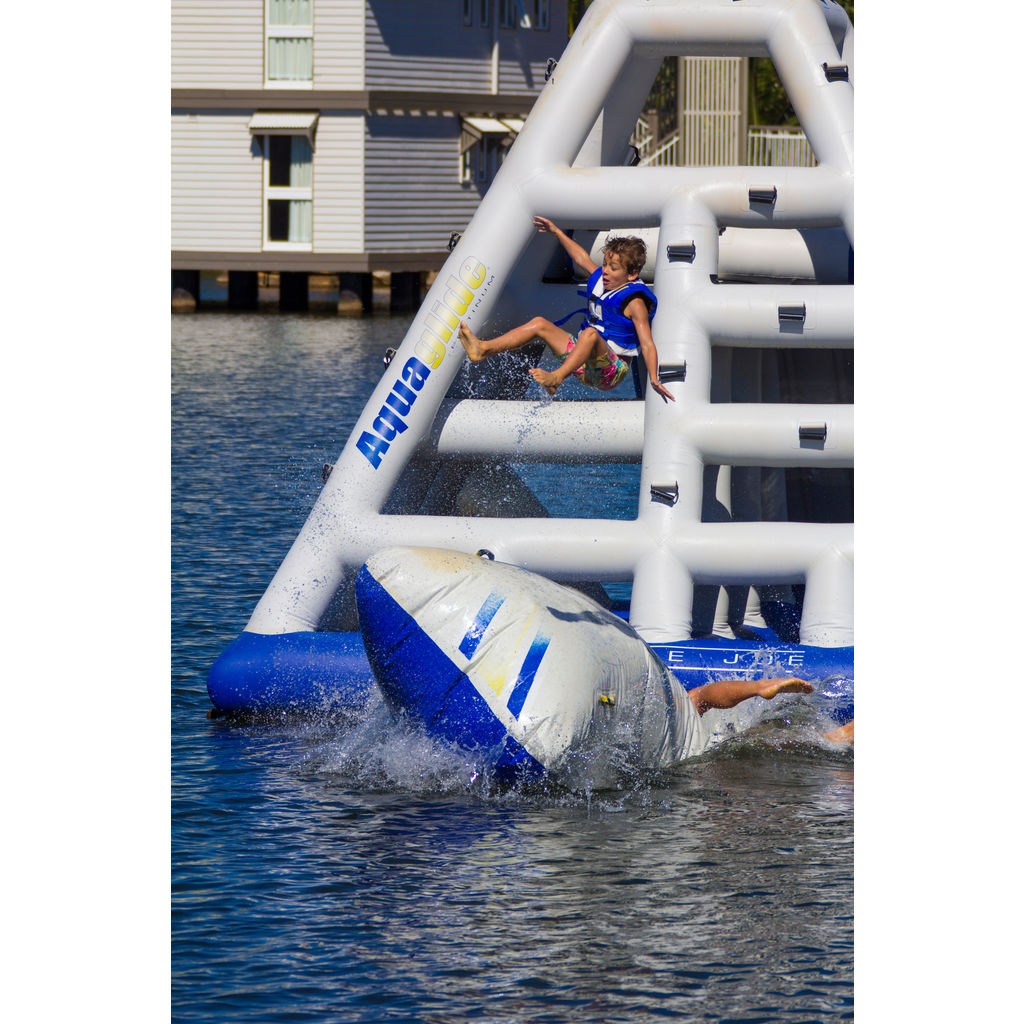 Aquaglide Inflatable Blast Bag Yellow/Blue/White – Sportique