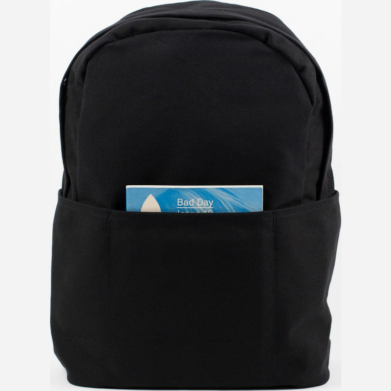 Blk Pine Canvas Utility Daypack Backpack | Black