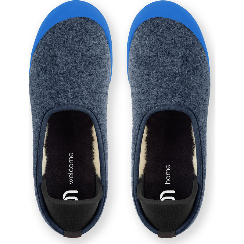Mahabis Curve Classic Slippers | Malmo Blue/Santorini Blue
