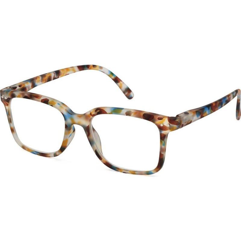 Izipizi Reading Glasses L-Frame | Blue Tortoise