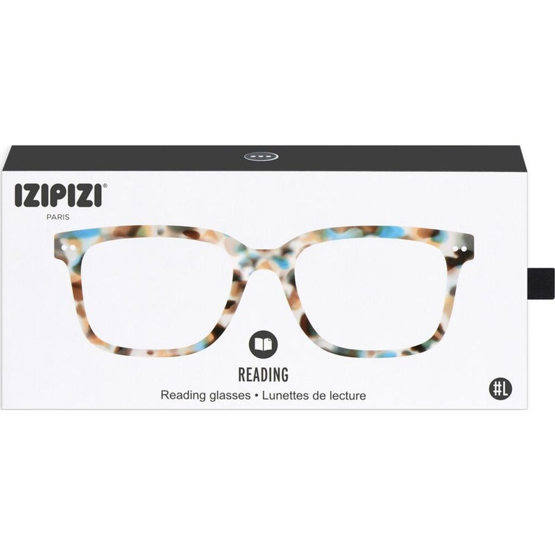 Izipizi Reading Glasses L-Frame | Blue Tortoise