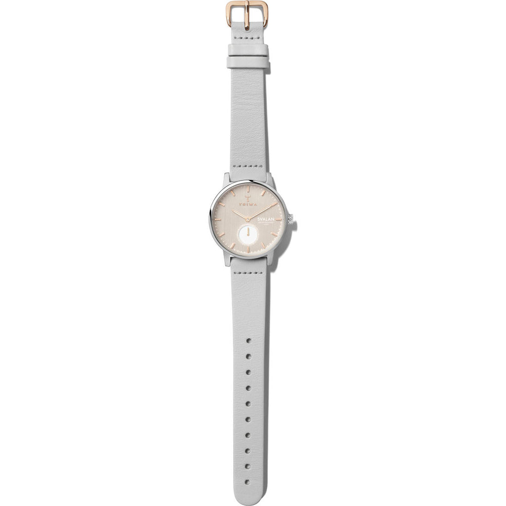 Triwa Blush Svalan Watch | Light Gray Super Slim – Sportique display picture 3