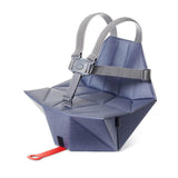 Bombol Pop-Up Booster Seat w/ Carry Bag & Seat Cover | Denim Blue
