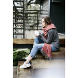 Faribault Ashby Twill Wool Scarf | Spruce 16859 16x72