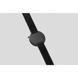 bulbul Ore 01 Men's Watch | Black Steel on Black Italian Leather