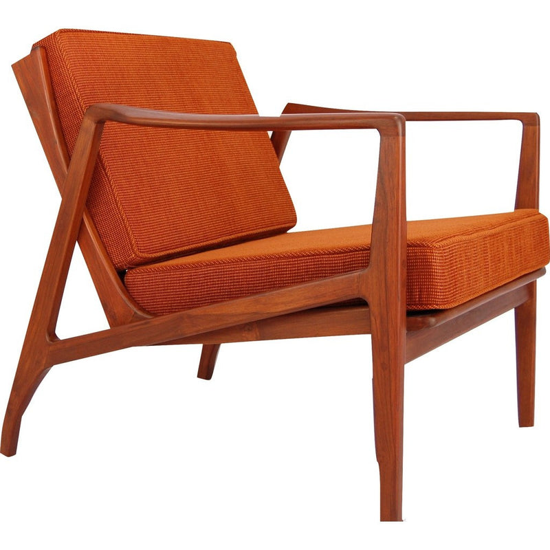 Bowery & Grand BG1122 Burnt Orange Chair | Zoe