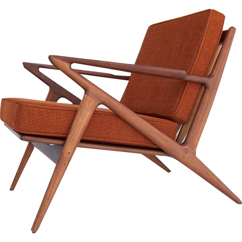 Bowery & Grand BG003-02 Burnt Orange Chair | Polaris Z
