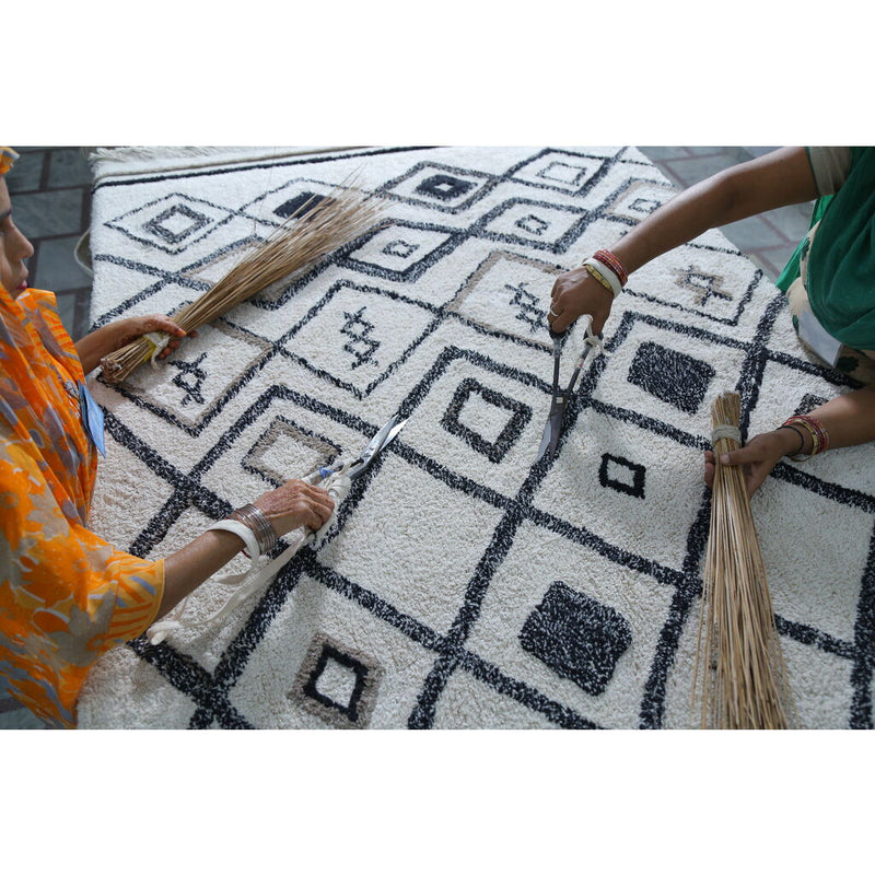 ラグ・カーペット Lorena CanalsWashable Rug Bereber ETHNIC Lorena Canals Bereber Ethnic Washable Rug – Sportique