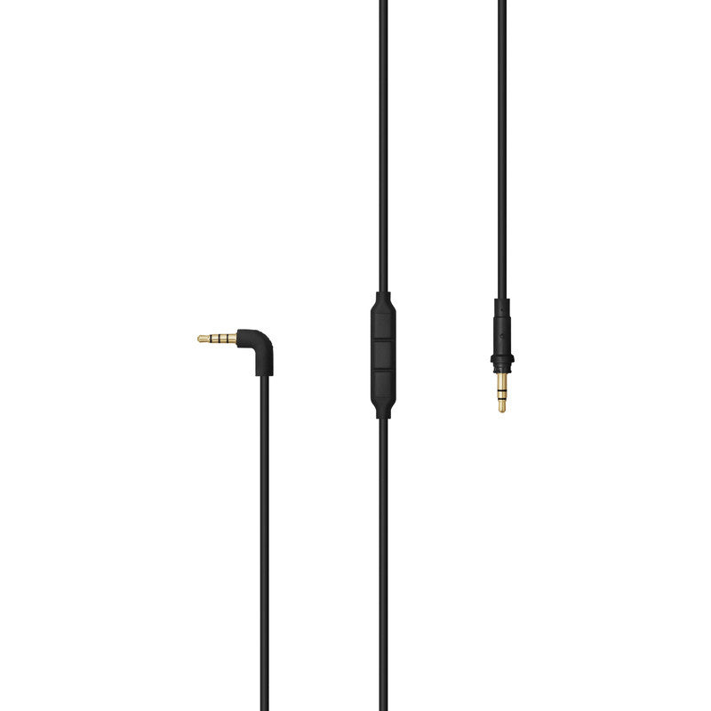 AIAIAI 1.2m Straight Cable with Three Button Mic | Black C06