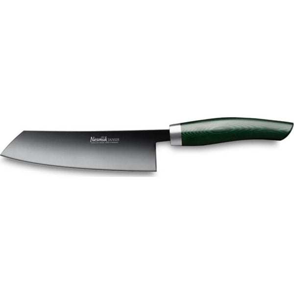 Nesmuk Janus Chef's Knife 140 Micarta Green