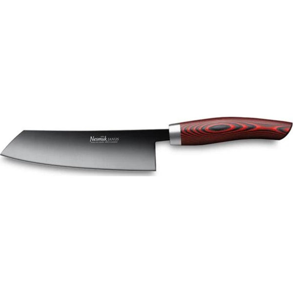 Nesmuk Janus Chef's Knife 140 Micarta Red